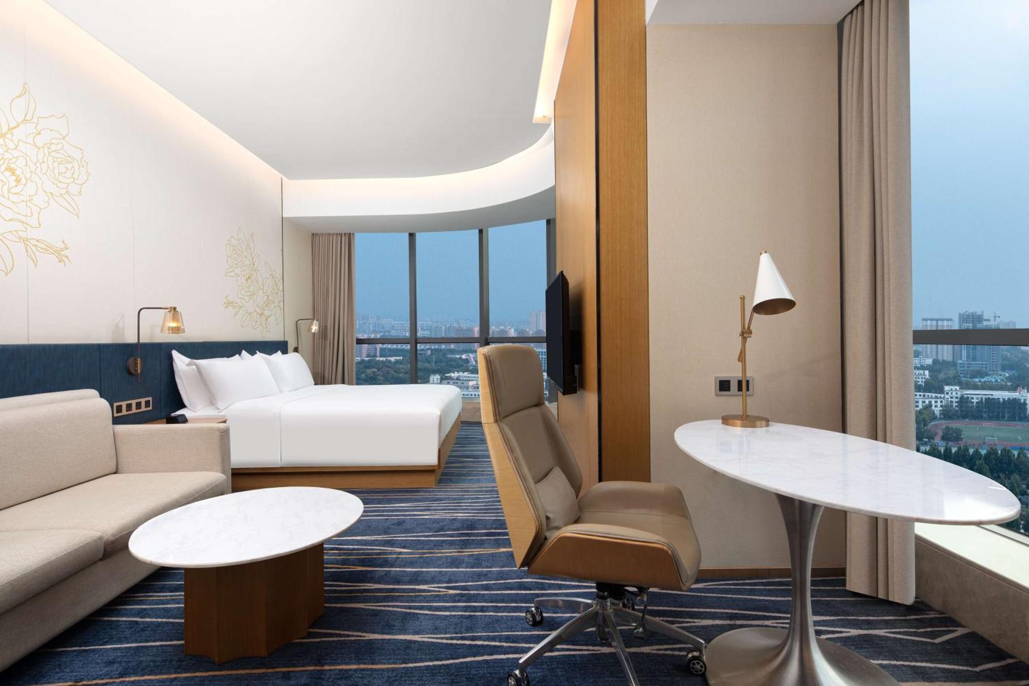 Hilton Garden Inn Zibo Zhangdian Exterior photo